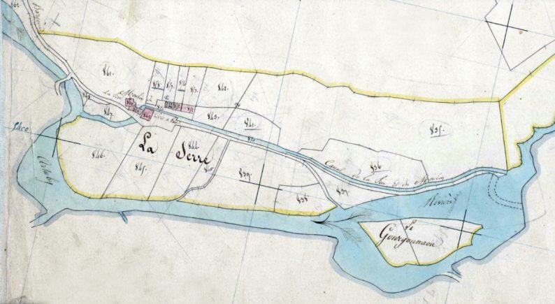 Cadastre napoléonien de la Serre