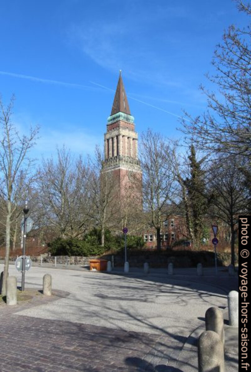 Tour de l'hôtel de ville de Kiel. Photo © André M. Winter