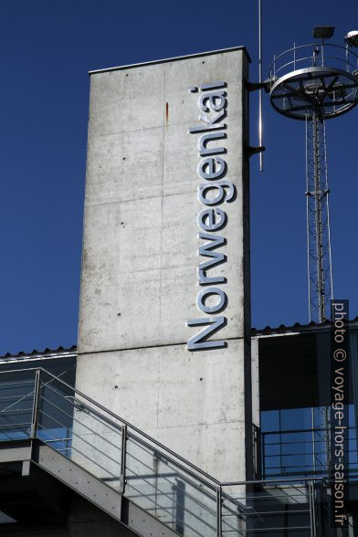 Norwegenkai Quai de Norvège à Kiel. Photo © Alex Medwedeff