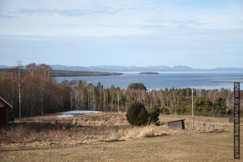 Vu de Tällberg sur le Lac Siljan. Photo © André M. Winter