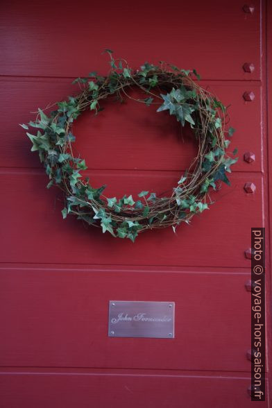 Décor d'une porte. Photo © Alex Medwedeff