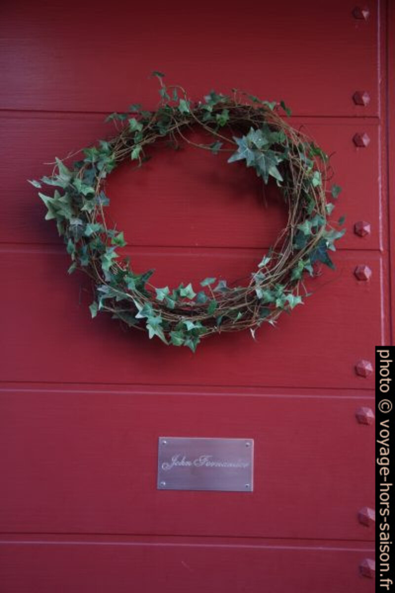 Décor d'une porte. Photo © Alex Medwedeff