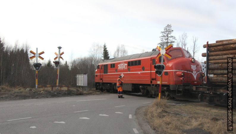 Locomotive diesel ex DSB MX 1033. Photo © André M. Winter