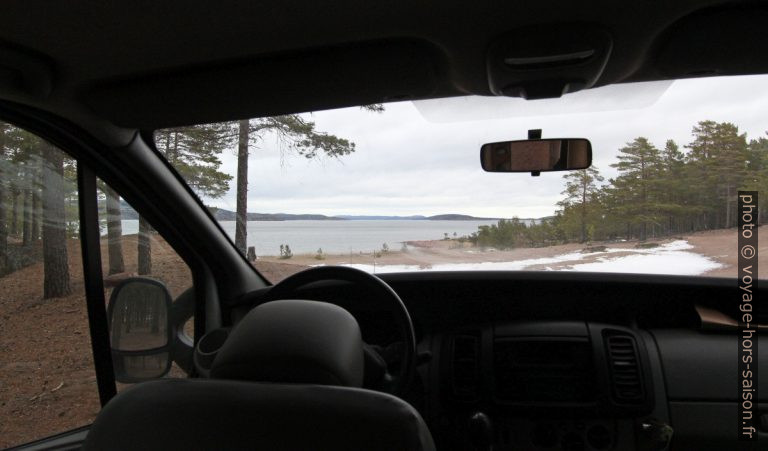 Vue matinale du Trafic sur le Storstrand et le Ullångersfärden. Photo © André M. Winter