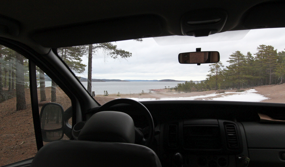 Vue matinale du Trafic sur le Storstrand et le Ullångersfärden. Photo © André M. Winter