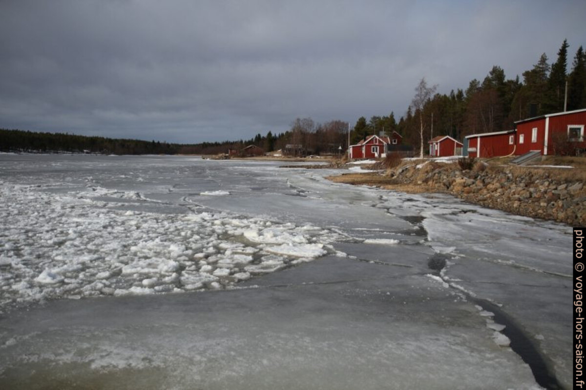 Kallviken en hiver. Photo © Alex Medwedeff