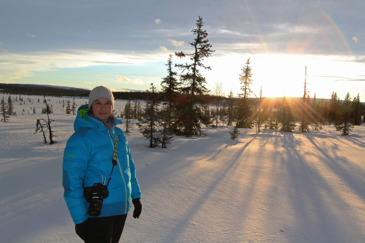 Alex dans la région d'Avvakko. Photo © André M. Winter