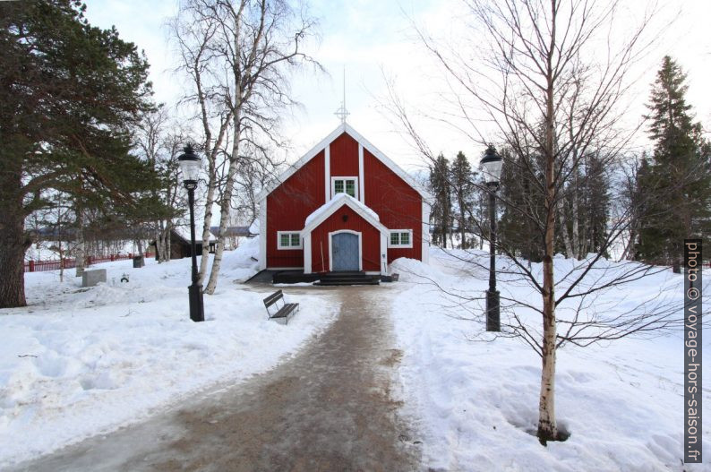 Église de Jukkasjärvi. Photo © André M. Winter