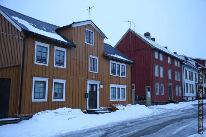 Maisons à Tromsø. Photo © Alex Medwedeff