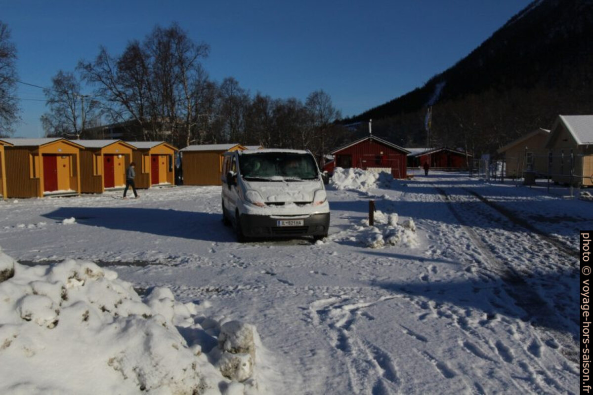 Notre Trafic au Camping de Tromsø. Photo © André M. Winter