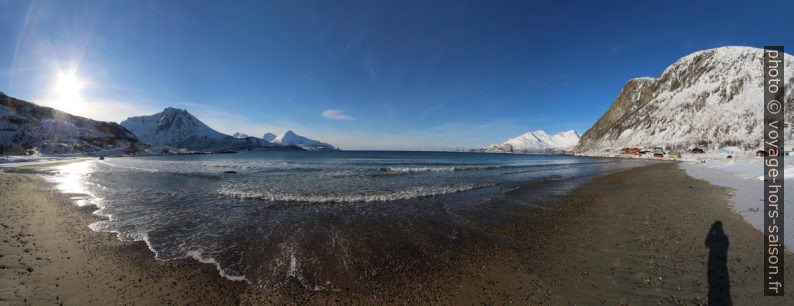 Plage de Grøtfjord. Photo © André M. Winter