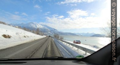 Balsfjorden au sud de Kantornes. Photo © André M. Winter