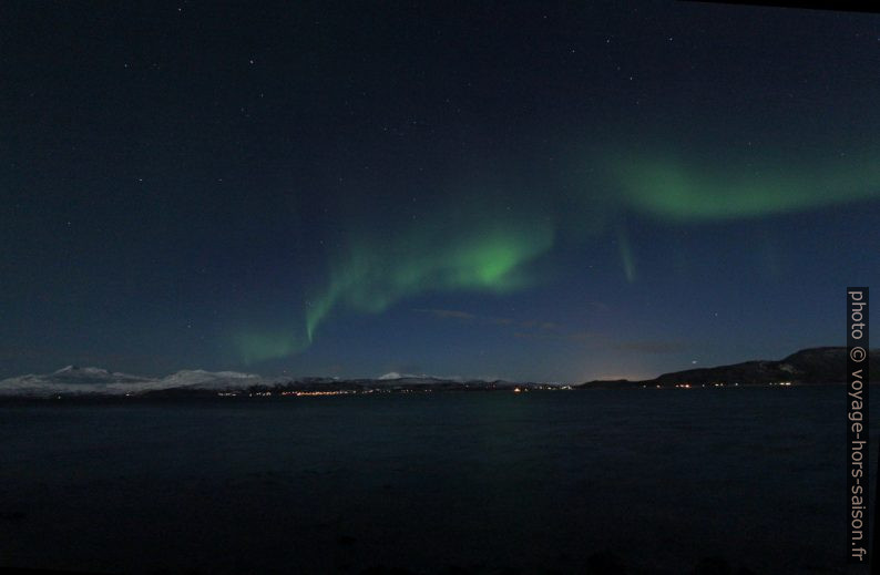 Aurora borealis Kutup ışıkları. Photo © André M. Winter