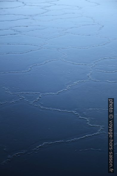 egmentation des plaques de glace sur la mer calme. Photo © Alex Medwedeff