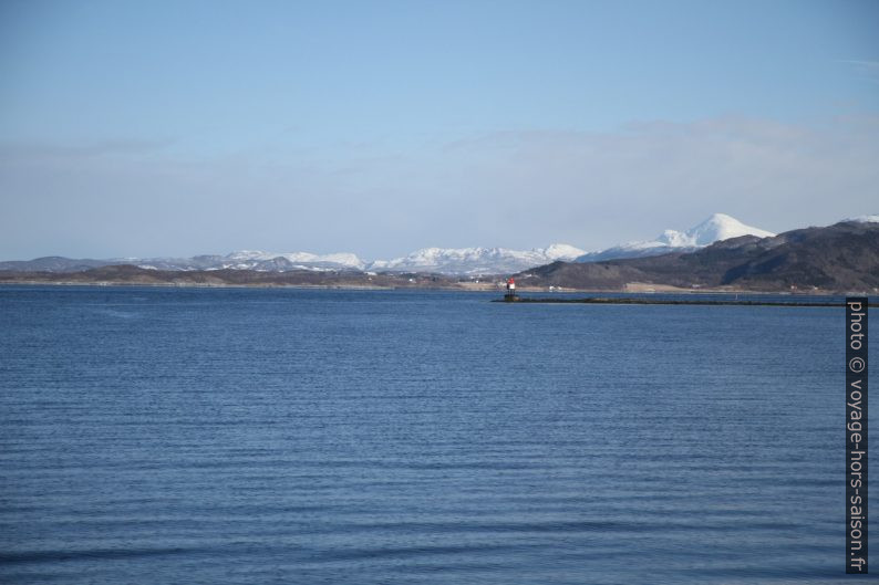 Ofotfjorden et massif du Skittendalstinden