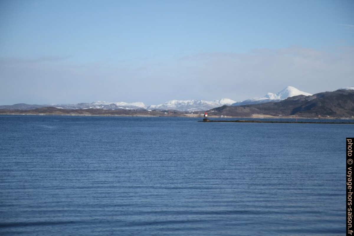 Ofotfjorden et massif du Skittendalstinden