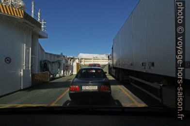 Sur le ferry entre Skarberget et Bognes