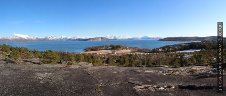 Vue sur le Tysforden des gravures de Leiknes