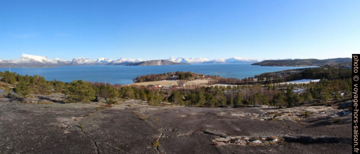 Vue sur le Tysforden des gravures de Leiknes