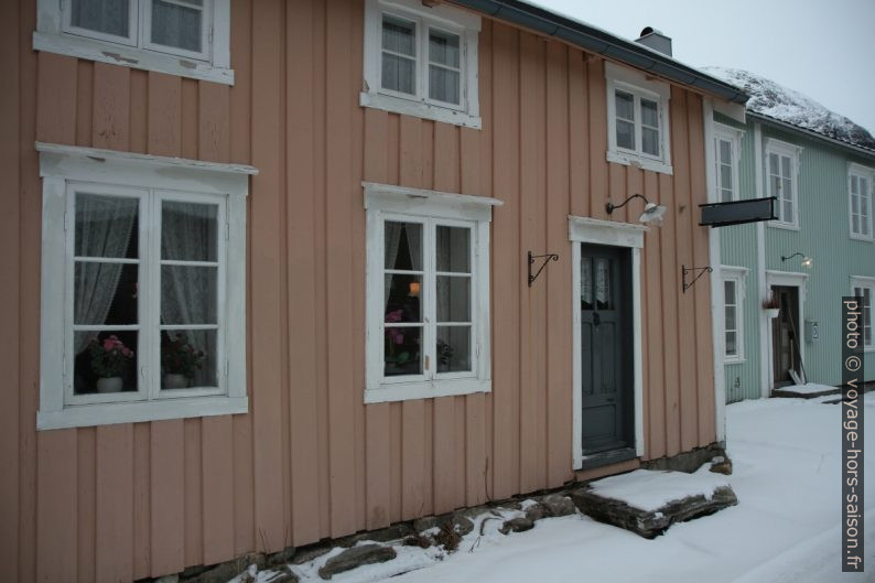 Maisons en bois dans la Sjøgata