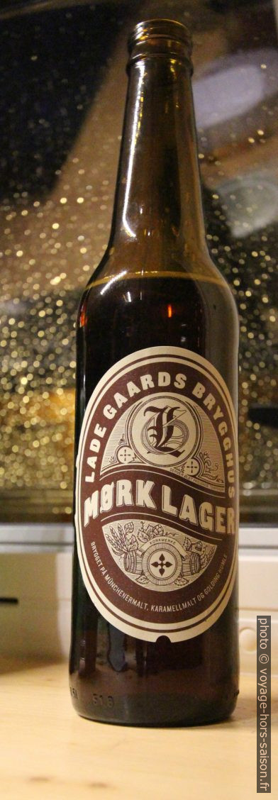 Bière Lade Gaards Brygghus Mørk Lager. Photo © André M. Winter