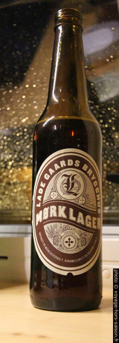 Bière Lade Gaards Brygghus Mørk Lager. Photo © André M. Winter