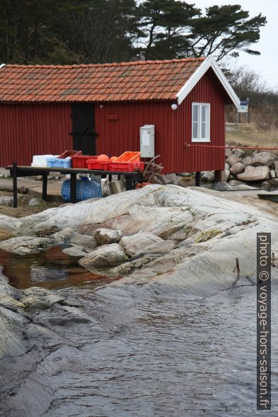 Maison de pêche à Västra Bryggan. Photo © Alex Medwedeff