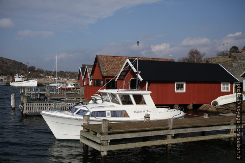 Maisons de pêcheurs de Hamburgsund. Photo © Alex Medwedeff