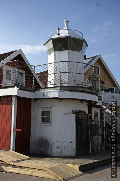 Faux phare à Hamburgsund. Photo © Alex Medwedeff