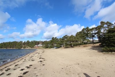 Plage du Camping Havsten. Photo © André M. Winter