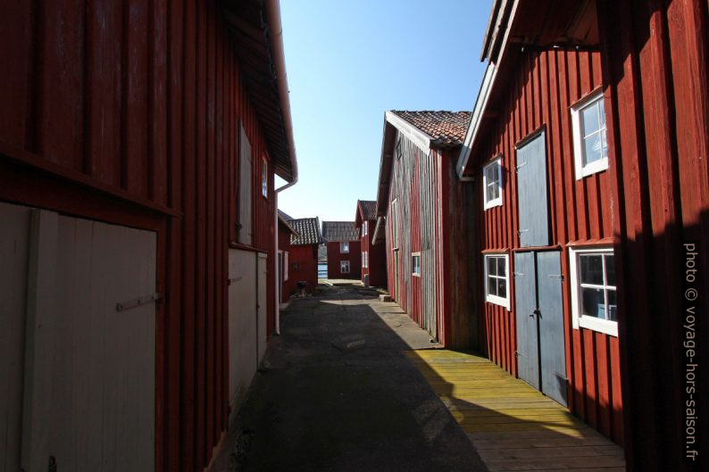 Maisons de pêcheurs rouges. Photo © Alex Medwedeff