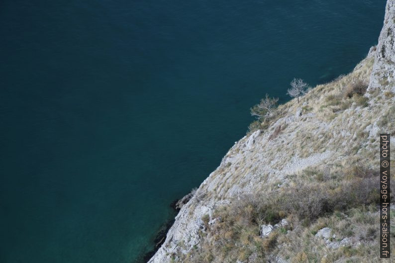 Vue plongeante des Falaises de Duino. Photo © Alex Medwedeff