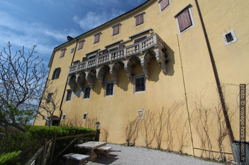 Façade sud du Castello di Duino. Photo © André M. Winter