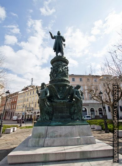 Monument de l'archiduc Ferdinand Maximilien d'Autriche à Trieste. Photo © André M. Winter