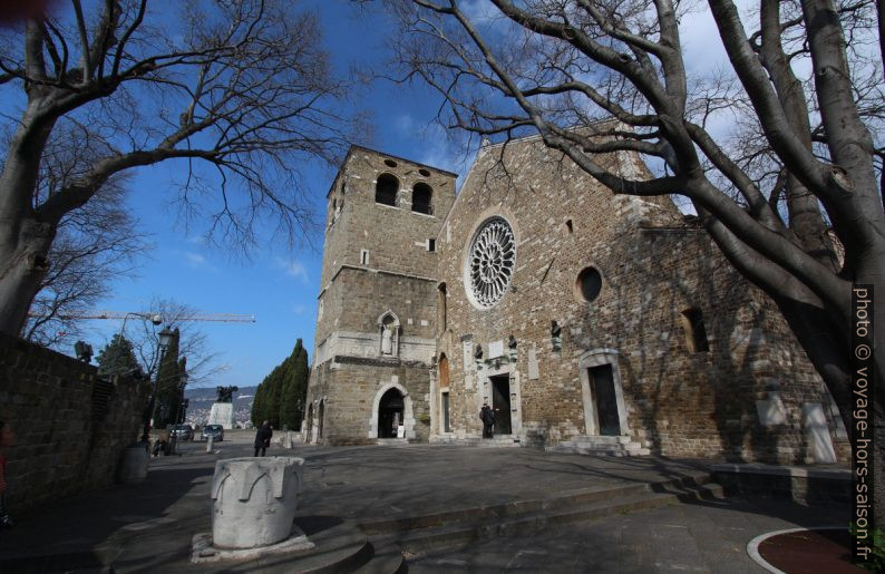 Cathédrale San Giusto à Trieste. Photo © André M. Winter