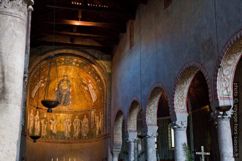 Chapelle de la Vierge Marie dans la Cathédrale de Trieste. Photo © Alex Medwedeff