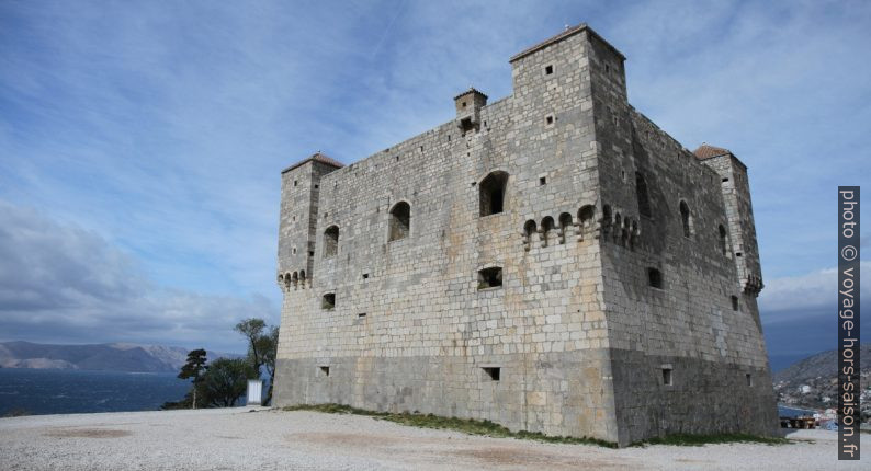 Forteresse de Nehaj au-dessus de Senj. Photo © Alex Medwedeff