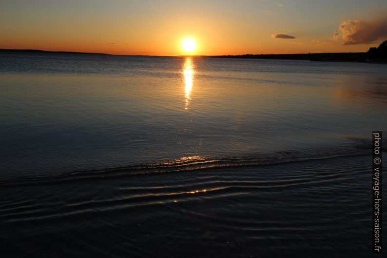 Coucher de soleil en Dalmatie. Photo © André M. Winter