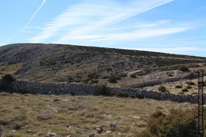 Vieux murets à Crkvine et Cingulja Stan. Photo © André M. Winter