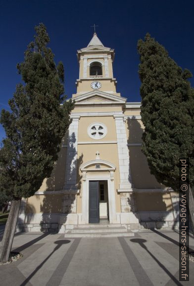 Église Svete Katarine à Novalja. Photo © André M. Winter