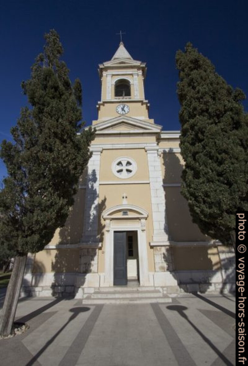Église Svete Katarine à Novalja. Photo © André M. Winter