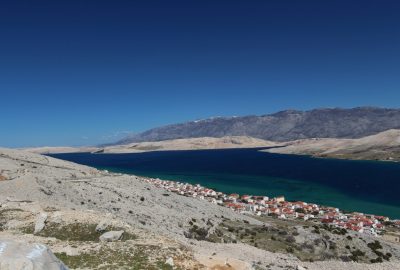 Partie nord du Golfe de Pag. Photo © André M. Winter