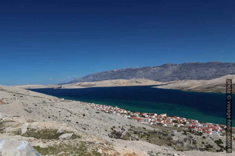 Partie nord du Golfe de Pag. Photo © André M. Winter