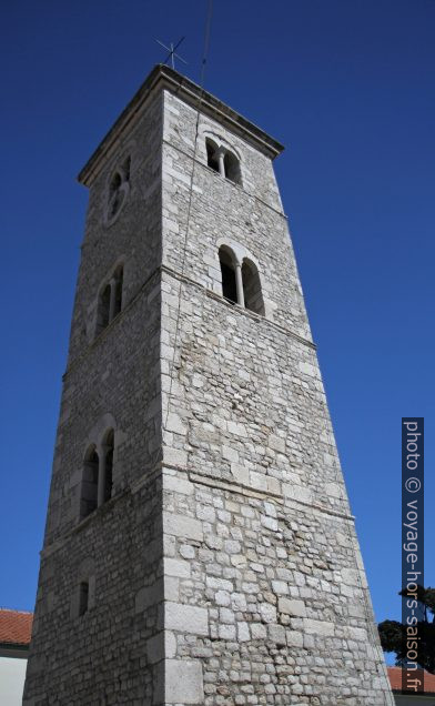 Clocher de l'église épiscopale de St. Anselme à Nin. Photo © Alex Medwedeff