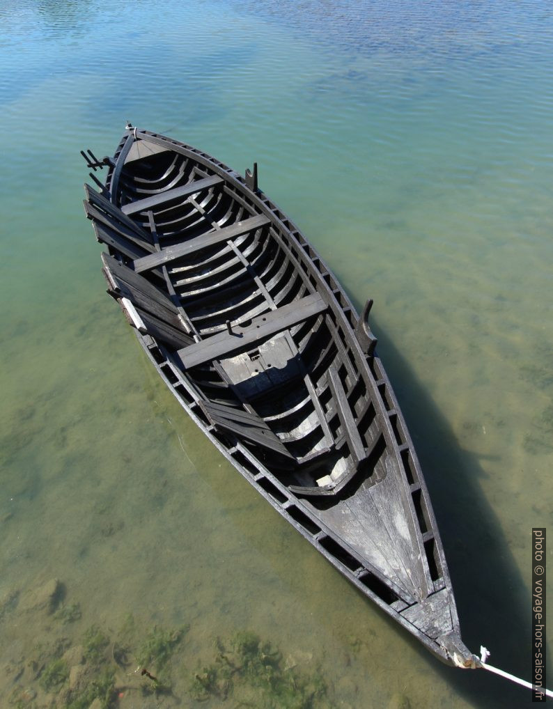 Réplique Condura Croatica d'un ancien bateau croate. Photo © André M. Winter