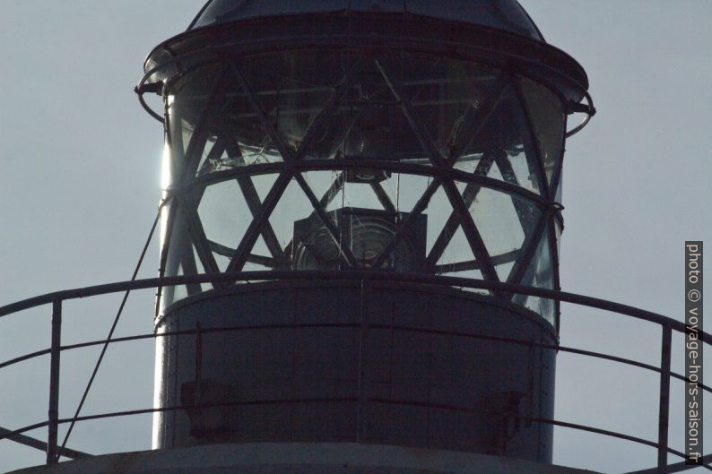 Lanterne du Phare de Vieux-Fort. Photo © André M. Winter