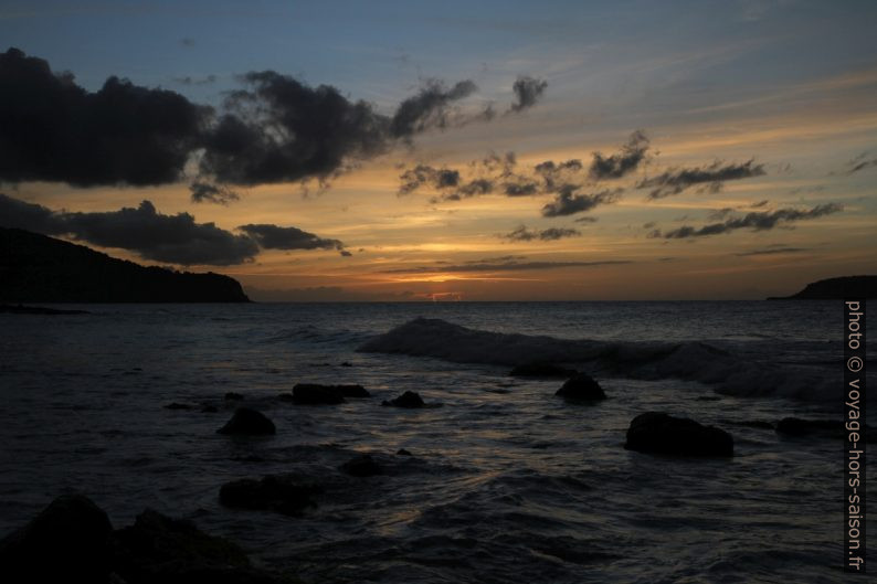 Après le coucher du soleil. Photo © André M. Winter