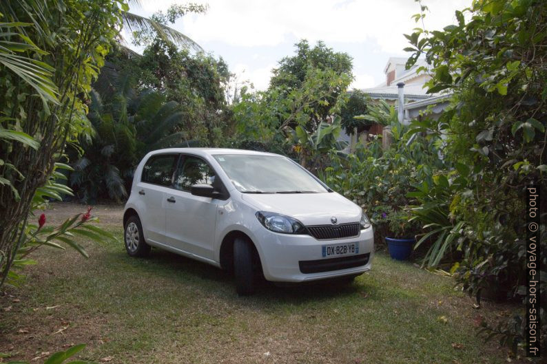 Notre voiture de location Skoda Citigo. Photo © André M. Winter