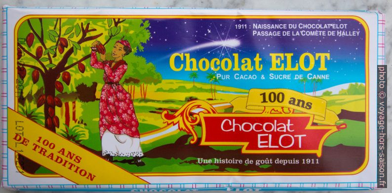 Tablette de chocolat Elot. Photo © André M. Winter