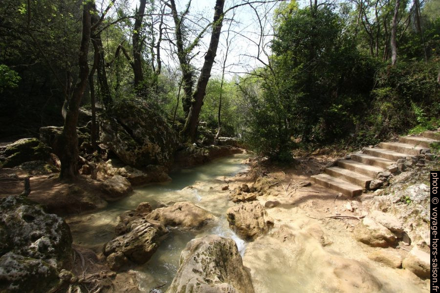 Ruisseau du Fauvery en amont du Gouffre aux Épines. Photo © André M. Winter
